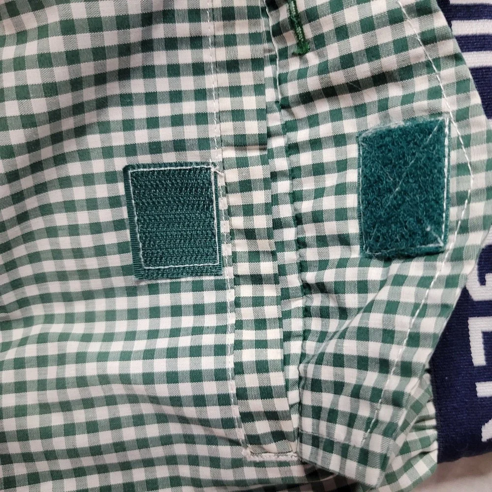 Tommy Hilfiger Mens Multi Color Gingham swim Trunks Logo Waistband